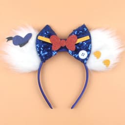 Cute New Mouse Ears Headband Kid Adult Festival Party Sequins 5"Bow Headband Women Baby Girl Party Hair Accessories