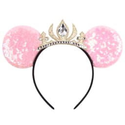 Cute New Mouse Ears Headband Kid Adult Festival Party Sequins 5"Bow Headband Women Baby Girl Party Hair Accessories