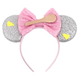 Cute New Mouse Ears Headband Kid Adult Festival Party Sequins 5"Bow Headband Women Baby Girl Party Hair Accessories