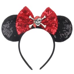 Cute New Mouse Ears Headband Kid Adult Festival Party Sequins 5"Bow Headband Women Baby Girl Party Hair Accessories