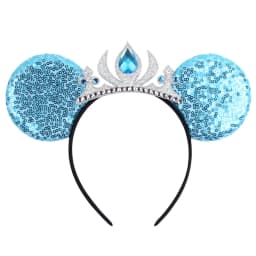 Cute New Mouse Ears Headband Kid Adult Festival Party Sequins 5"Bow Headband Women Baby Girl Party Hair Accessories