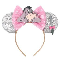 Cute New Mouse Ears Headband Kid Adult Festival Party Sequins 5"Bow Headband Women Baby Girl Party Hair Accessories