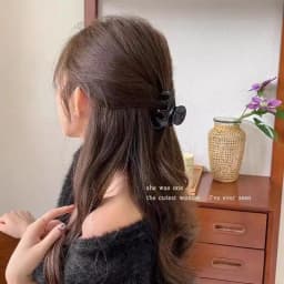 Elegant Solid Small Pumpkin Hair Claw For Women Girls Sweet Hair Ornament Claw Clip Hairpin Hair Clip Fashion Hair Accessories