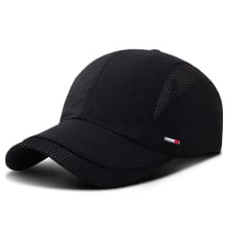 Quick-Dry Baseball Cap - Adjustable, Moisture-Wicking Sun Hat for Outdoor Sports & All Seasons
