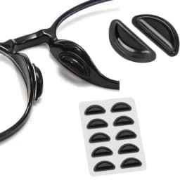 5/10 Pairs Super Sticky Anti Slip Eyeglass Nose Pads Soft Silicone Adhesive Glasses Nose Pad for Plastic Frame Glasses Parts