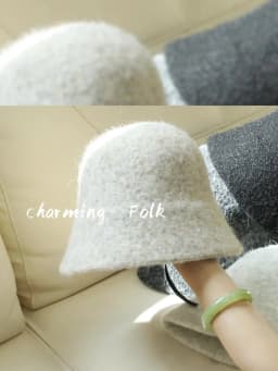 2025 New Autumn Winter Wool Bucket Hat Women Fashion Vintage Fisherman Hats Versatile Cap Spring Felt Hat 6 Colors Foldable Hat
