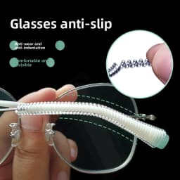 Anti Slip Glasses Silicone Ear Hooks for Sports Non Slip Eyewear Retainer Frame Grips to Prevent Falling Off