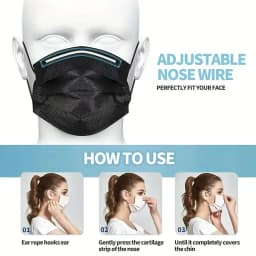 50-200pc Disposable Face Masks 3-Layer Breathable Anti-Dust Protective Masks Daily Travel Work Use Mask Facial Care Accessory
