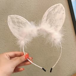 1/6/10pcs Plush Bell Cat Ear Headband for Women Fashion Girls Headband Party Cosplay Hair Band Hair Accessories