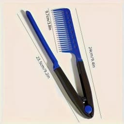 WANMEI 1/2pcs Shaped Straight Hair Comb Plastic Detangle Hair Styling Comb Folding DIY Hair Straightener Salon hair styling tool