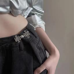 Chinese Knot Waist Buckle Detachable Non Sewn Buckle Waist Tightening Tool