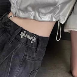 Chinese Knot Waist Buckle Detachable Non Sewn Buckle Waist Tightening Tool