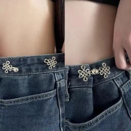 Chinese Knot Waist Buckle Detachable Non Sewn Buckle Waist Tightening Tool