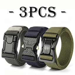 2026 New Adjustable sports outdoor tactical belt for men durable and comfortable simple belt hiking and fitness belt for men