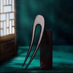 U-Shaped Wooden Hair Sticks Fork Fashion Chinese Style Hairpin Headwear Hair Bun Women Girls Vintage Ponytail Hair Accessories
