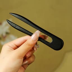 U-Shaped Wooden Hair Sticks Fork Fashion Chinese Style Hairpin Headwear Hair Bun Women Girls Vintage Ponytail Hair Accessories