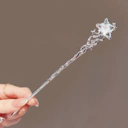 1/3pcs French Hair Pin  Women's Hair Accessories Sweet Stars Moon Gemstones Suitable For Daily Parties Fashionable Hair