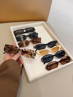 [Quality Pc]8Pcs/14Pcs Women's Mixed Fashion Glasses Set/Chic Black, Tortoiseshell and Leopard Frame/A Perfect Gift for Family