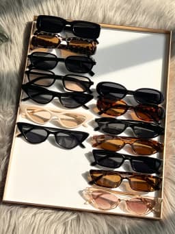 [Quality Pc]8Pcs/14Pcs Women's Mixed Fashion Glasses Set/Chic Black, Tortoiseshell and Leopard Frame/A Perfect Gift for Family