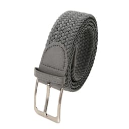 Plus Large Size 130 140 150cm Elastic Woven Belt Casual Women Men's Punched Waist Straps Stretch Canvas Pin Buckle Trouser Belts