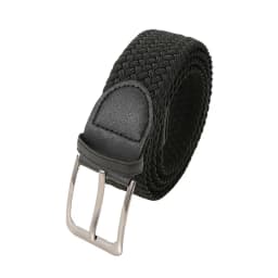 Plus Large Size 130 140 150cm Elastic Woven Belt Casual Women Men's Punched Waist Straps Stretch Canvas Pin Buckle Trouser Belts