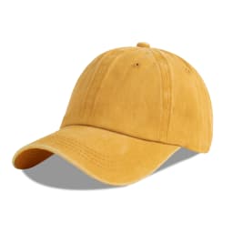 LANGZHEN Unisex Baseball Cap 100% Cotton Fits Men Women Washed Denim Adjustable Dad Hat