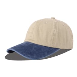 LANGZHEN Unisex Baseball Cap 100% Cotton Fits Men Women Washed Denim Adjustable Dad Hat