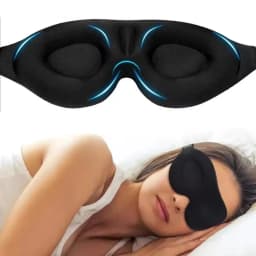 3D Full Shading Sleep Mask Relaxing and Zero Pressure Soft and Breathable Nap Mask To Relieve Eye Fatigue