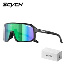 SCVCN Trendy Eyewear Cycling Sunglasses Fashion Sunglasses MTB Bicycle Camping UV400 Hiking Protection Glasses for Men Women