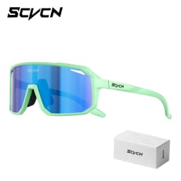 SCVCN Trendy Eyewear Cycling Sunglasses Fashion Sunglasses MTB Bicycle Camping UV400 Hiking Protection Glasses for Men Women