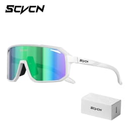 SCVCN Trendy Eyewear Cycling Sunglasses Fashion Sunglasses MTB Bicycle Camping UV400 Hiking Protection Glasses for Men Women