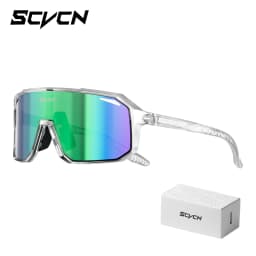 SCVCN Trendy Eyewear Cycling Sunglasses Fashion Sunglasses MTB Bicycle Camping UV400 Hiking Protection Glasses for Men Women