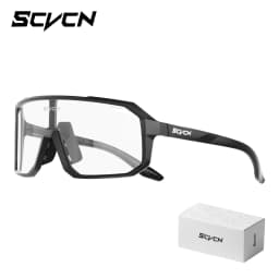 SCVCN Trendy Eyewear Cycling Sunglasses Fashion Sunglasses MTB Bicycle Camping UV400 Hiking Protection Glasses for Men Women