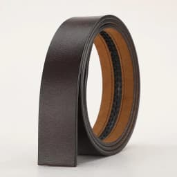 New Men's Genuine Leather Belts Automatic Buckle Belts Men Fashion No Buckle Belts High Quality Black Brown Waistband 3.5cm