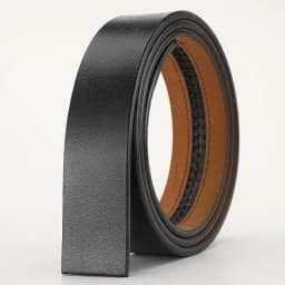 New Men's Genuine Leather Belts Automatic Buckle Belts Men Fashion No Buckle Belts High Quality Black Brown Waistband 3.5cm