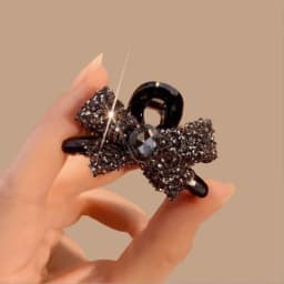 2/4/10pcs Mini Round Rhinestone Hair Claw Retro Zircon Women Girls Claw Clip Small Hairpins Hair Crabs Girls Hair Accessories 