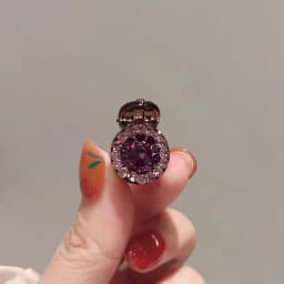 2/4/10pcs Mini Round Rhinestone Hair Claw Retro Zircon Women Girls Claw Clip Small Hairpins Hair Crabs Girls Hair Accessories 