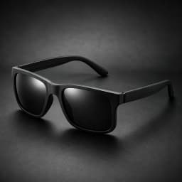 Matte Black Frame Polarized Sunglasses Men Square UV400 Driving Shades Outdoor Sports Sun Glasses