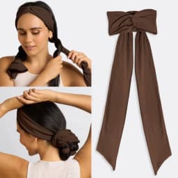 Fashion 2 In 1 Heatless Curls Headband Soft No Heat Hair Styling Tool Long Ribbon Curling Rod for Women