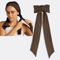 Fashion 2 In 1 Heatless Curls Headband Soft No Heat Hair Styling Tool Long Ribbon Curling Rod for Women