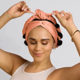 Fashion 2 In 1 Heatless Curls Headband Soft No Heat Hair Styling Tool Long Ribbon Curling Rod for Women