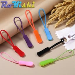 10/100 Pcs Colorful Replacement Zipper Pulls Cord Extender for Backpacks Jackets Luggage Purses Handbags