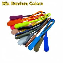 10/100 Pcs Colorful Replacement Zipper Pulls Cord Extender for Backpacks Jackets Luggage Purses Handbags