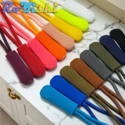 10/100 Pcs Colorful Replacement Zipper Pulls Cord Extender for Backpacks Jackets Luggage Purses Handbags