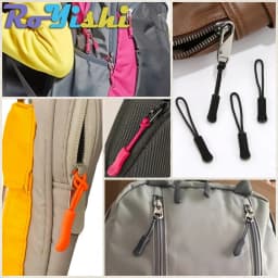 10/100 Pcs Colorful Replacement Zipper Pulls Cord Extender for Backpacks Jackets Luggage Purses Handbags