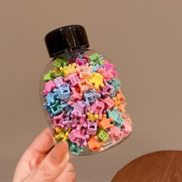 100Pcs Mini Hair Grabbing Claw Clips for Baby Girls Bangs & Broken Hair Styling Tool Small Hair Accessories