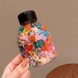100Pcs Mini Hair Grabbing Claw Clips for Baby Girls Bangs & Broken Hair Styling Tool Small Hair Accessories