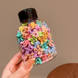 100Pcs Mini Hair Grabbing Claw Clips for Baby Girls Bangs & Broken Hair Styling Tool Small Hair Accessories