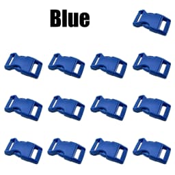 13-100Pcs 10/15/20/25mm Assorted Colors Plastic Side Release Buckle Belt Buckle for Parachute 550 Cord Paracord Bracelet Outdoor