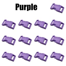 13-100Pcs 10/15/20/25mm Assorted Colors Plastic Side Release Buckle Belt Buckle for Parachute 550 Cord Paracord Bracelet Outdoor
